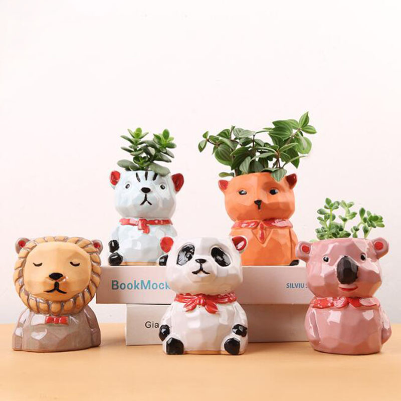 Bonsai Garden Europe - Creativo cartone animato animale vaso di