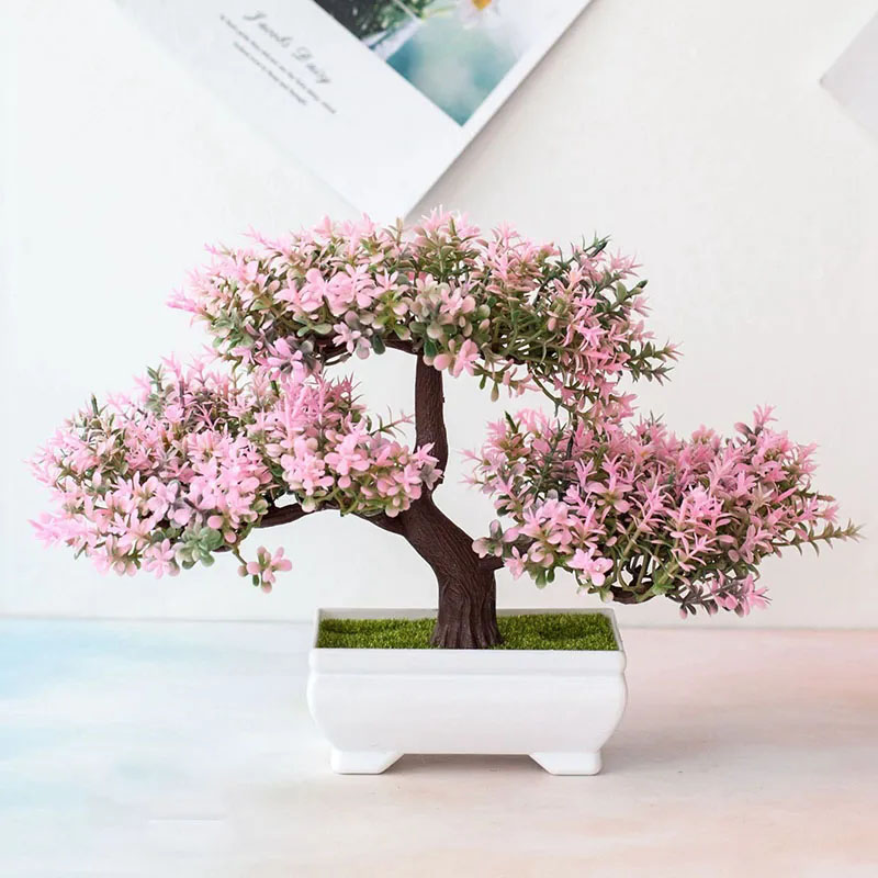 Bonsai Garden Sushi - Piante artificiali Bonsai Pianta finta Fiori
