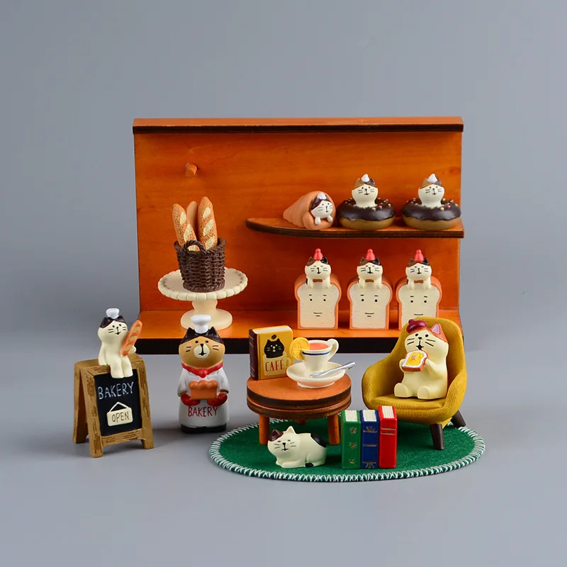 Zakka Style Cartoon Cat Pane T - Bonsai Garden Japan recensione e prezzo