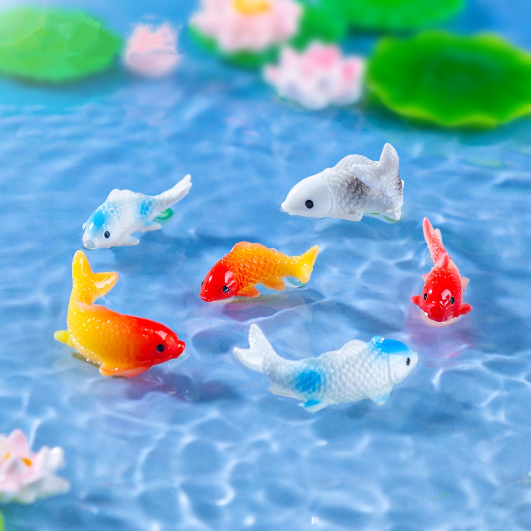 10 pezzi mini koi pesci figuri - Bonsai Koi Garden recensione e prezzo
