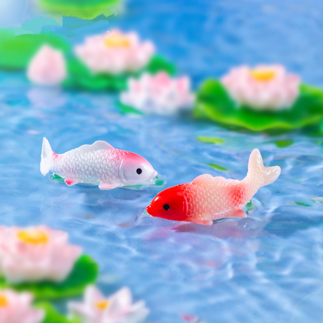 10 pezzi mini koi pesci figuri - Bonsai Koi Garden recensione e prezzo