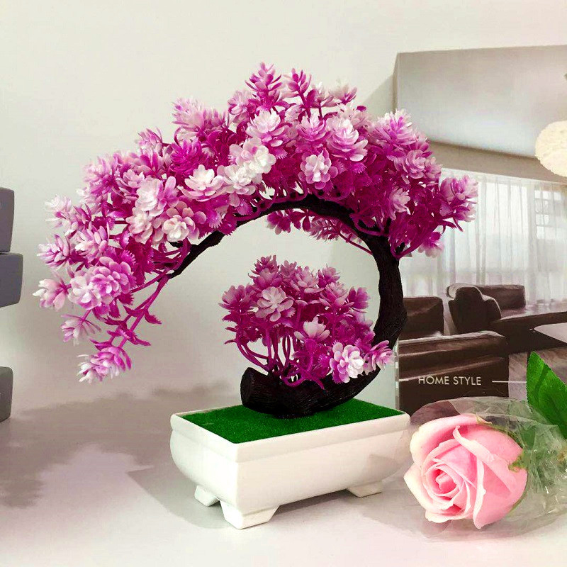 Pianta simulata, fiore artific - Bonsai Garden Sushi recensione e prezzo