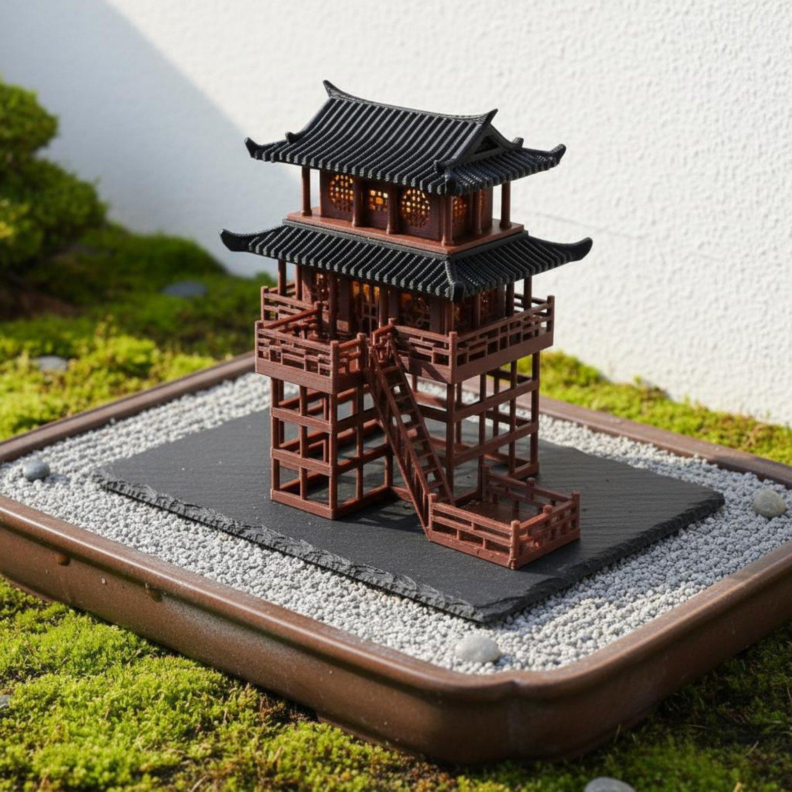 Pagoda in Plastica per Bonsai  - Bonsai Gardening recensione e prezzo
